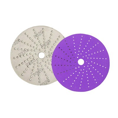 Lilla sandpapir med flere hull