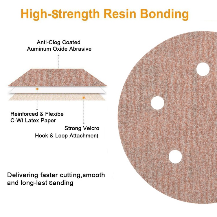 Rose paper sanding disc Rose paper sanding disc